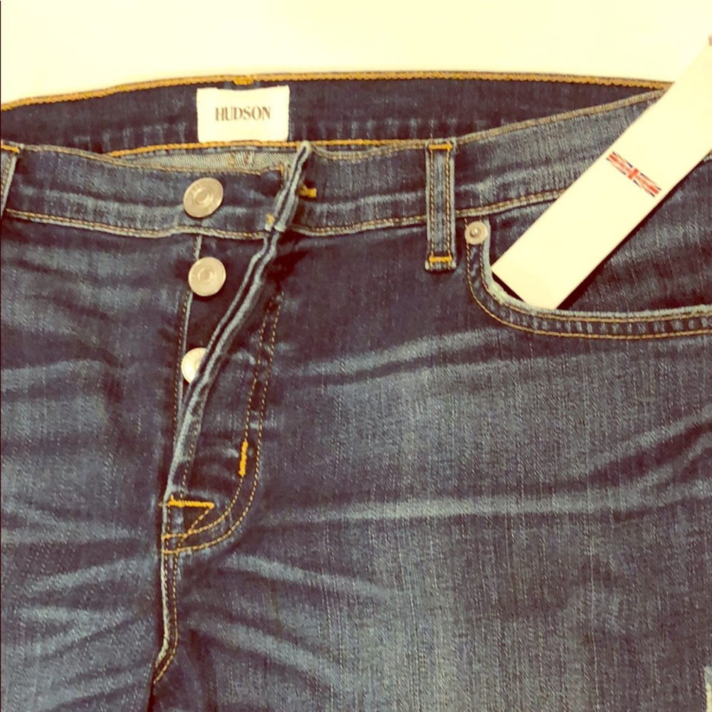 Hudson cropped jeans